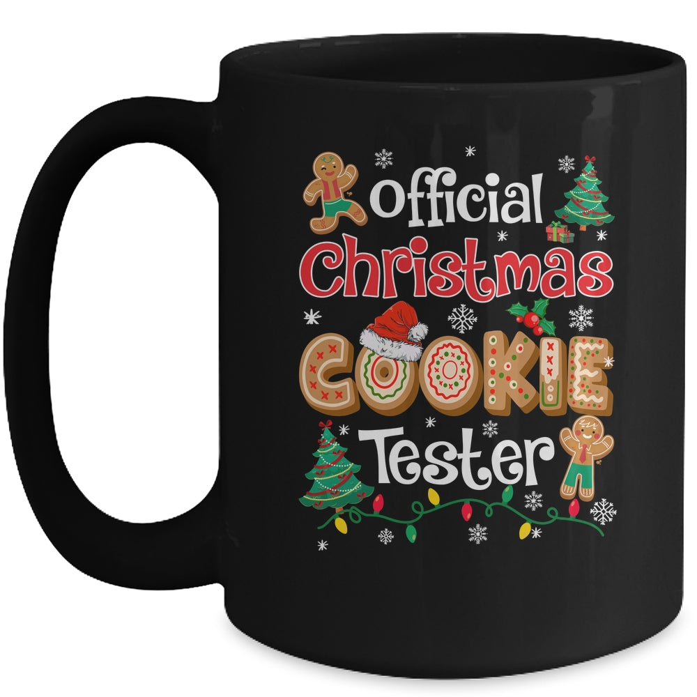 Official Christmas Cookie Tester Taster Baking Crew Funny Mug | teecentury