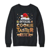 Official Cookie Taster Crew Funny Christmas Baking Team Shirt & Sweatshirt | teecentury