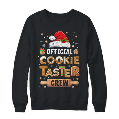 Official Cookie Taster Crew Funny Christmas Baking Team Shirt & Sweatshirt | teecentury