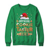 Official Cookie Taster Crew Funny Christmas Baking Team Shirt & Sweatshirt | teecentury