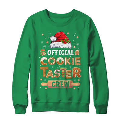 Official Cookie Taster Crew Funny Christmas Baking Team Shirt & Sweatshirt | teecentury