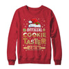 Official Cookie Taster Crew Funny Christmas Baking Team Shirt & Sweatshirt | teecentury