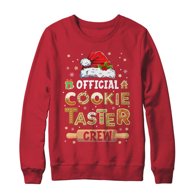 Official Cookie Taster Crew Funny Christmas Baking Team Shirt & Sweatshirt | teecentury