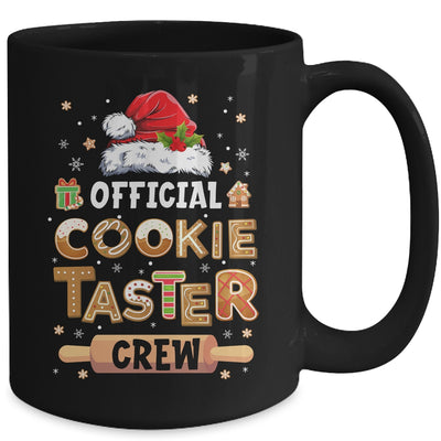 Official Cookie Taster Crew Funny Christmas Baking Team Mug | teecentury