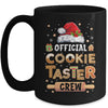 Official Cookie Taster Crew Funny Christmas Baking Team Mug | teecentury