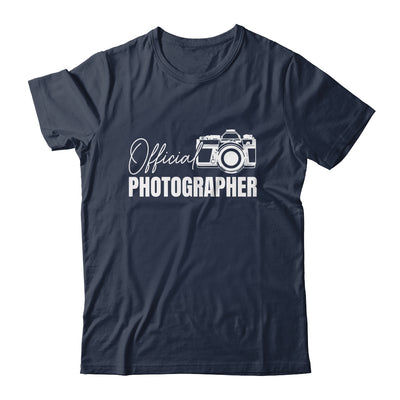 Official Photographer Event Photography Design For Men Women Shirt & Tank Top | teecentury