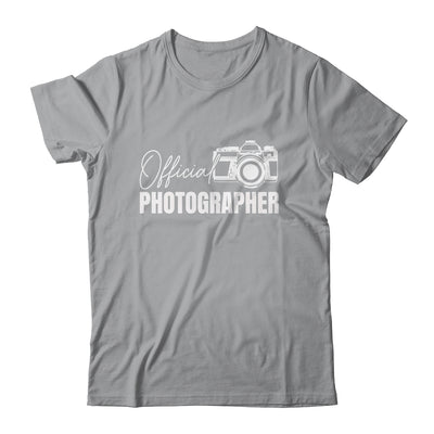 Official Photographer Event Photography Design For Men Women Shirt & Tank Top | teecentury