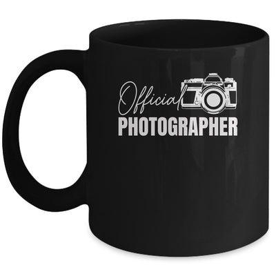 Official Photographer Event Photography Design For Men Women Mug | teecentury