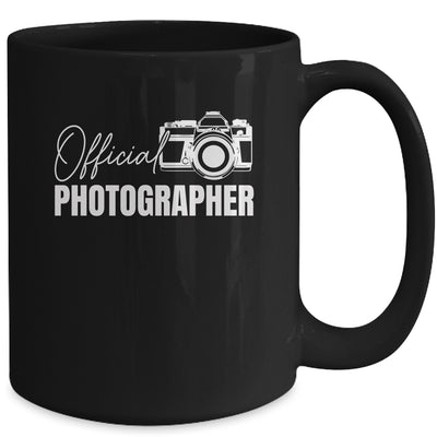 Official Photographer Event Photography Design For Men Women Mug | teecentury