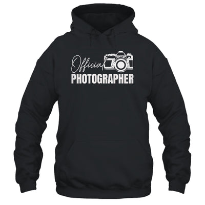 Official Photographer Event Photography Design For Men Women Shirt & Tank Top | teecentury