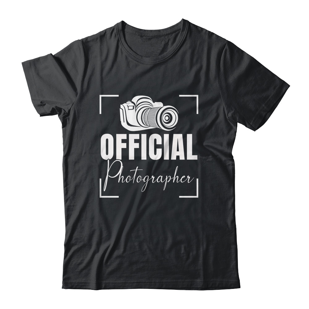 Official Photographer Matching Group Event Photography Lover Shirt & Tank Top | teecentury