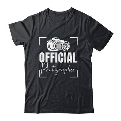 Official Photographer Matching Group Event Photography Lover Shirt & Tank Top | teecentury