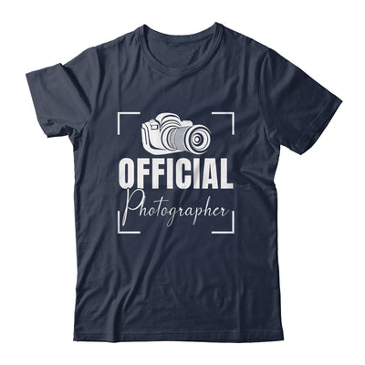 Official Photographer Matching Group Event Photography Lover Shirt & Tank Top | teecentury
