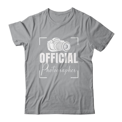 Official Photographer Matching Group Event Photography Lover Shirt & Tank Top | teecentury
