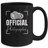 Official Photographer Matching Group Event Photography Lover Mug | teecentury