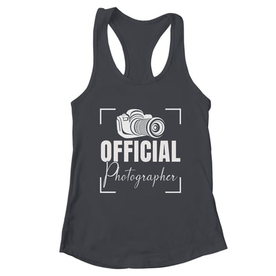 Official Photographer Matching Group Event Photography Lover Shirt & Tank Top | teecentury