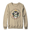 Oh Christmas Tree Xmas Lights Cute Penguin Women Girls Shirt & Sweatshirt | teecentury