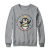 Oh Christmas Tree Xmas Lights Cute Penguin Women Girls Shirt & Sweatshirt | teecentury