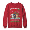 Oh Christmas Tree Your Ornaments Are History Cats Tree Snow Shirt & Sweatshirt | teecentury