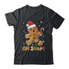 Oh Snap Gingerbread Man Christmas Cookie Costume Baking Team Shirt & Sweatshirt | teecentury