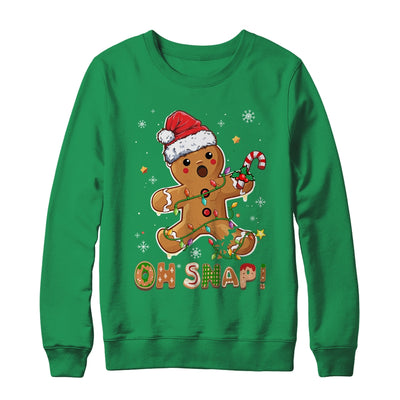 Oh Snap Gingerbread Man Christmas Cookie Costume Baking Team Shirt & Sweatshirt | teecentury