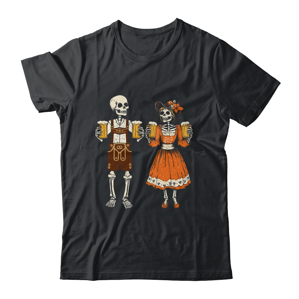 Oktoberfest Beer German Funny Couple Lederhosen Costume Shirt & Hoodie | teecentury