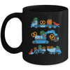 Oktoberfest Construction Vehicles German Costume Boys Kids Mug | teecentury
