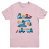 Oktoberfest Construction Vehicles German Costume Boys Kids Youth Shirt | teecentury