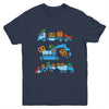 Oktoberfest Construction Vehicles German Costume Boys Kids Youth Shirt | teecentury