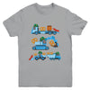 Oktoberfest Construction Vehicles German Costume Boys Kids Youth Shirt | teecentury
