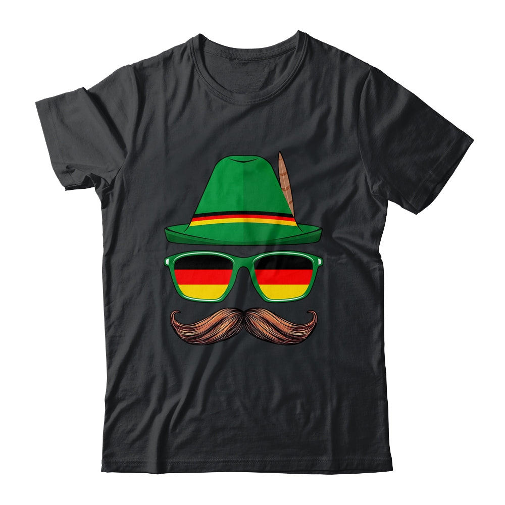 Oktoberfest Costume German Bavarian Face Glasses Hat For Men Shirt & Hoodie | teecentury