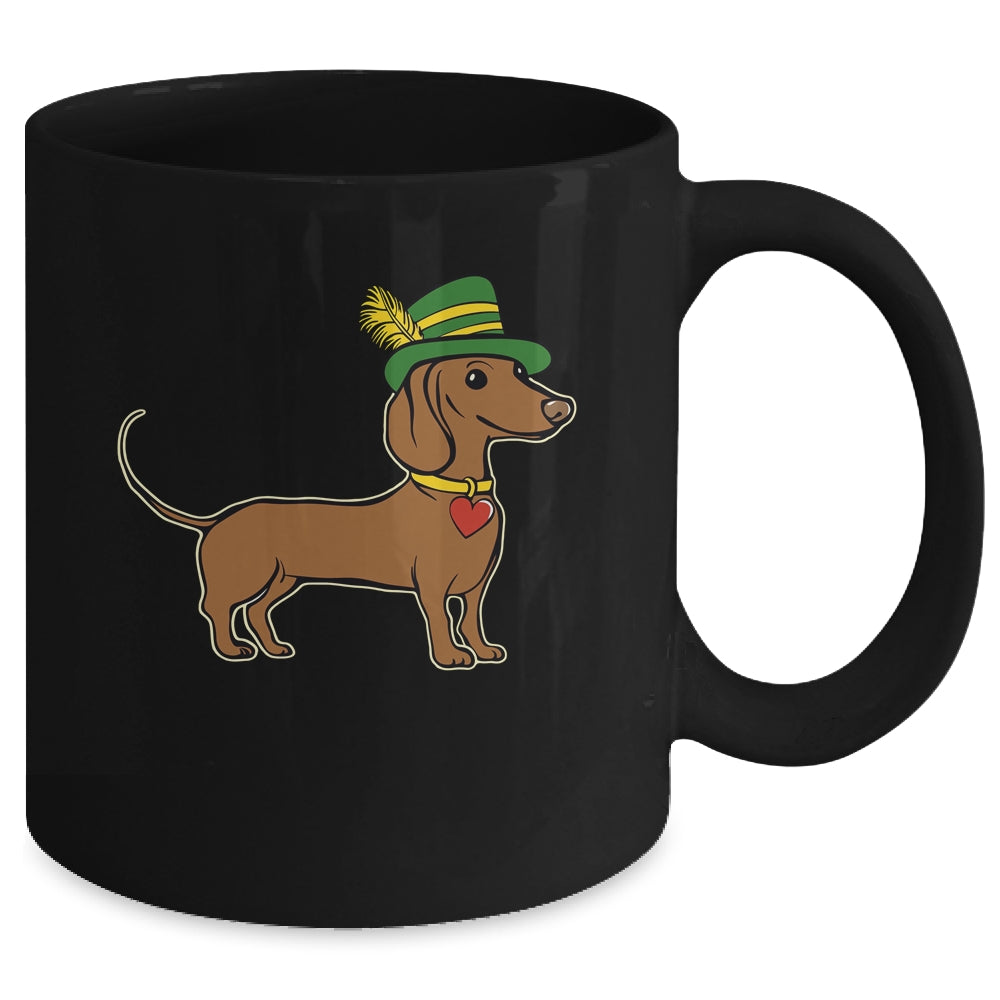 Oktoberfest Dachshund Cute Sausage Dog German For Men Women Mug | teecentury