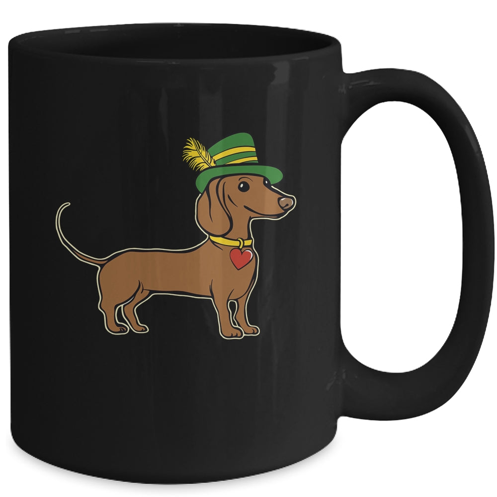 Oktoberfest Dachshund Cute Sausage Dog German For Men Women Mug | teecentury