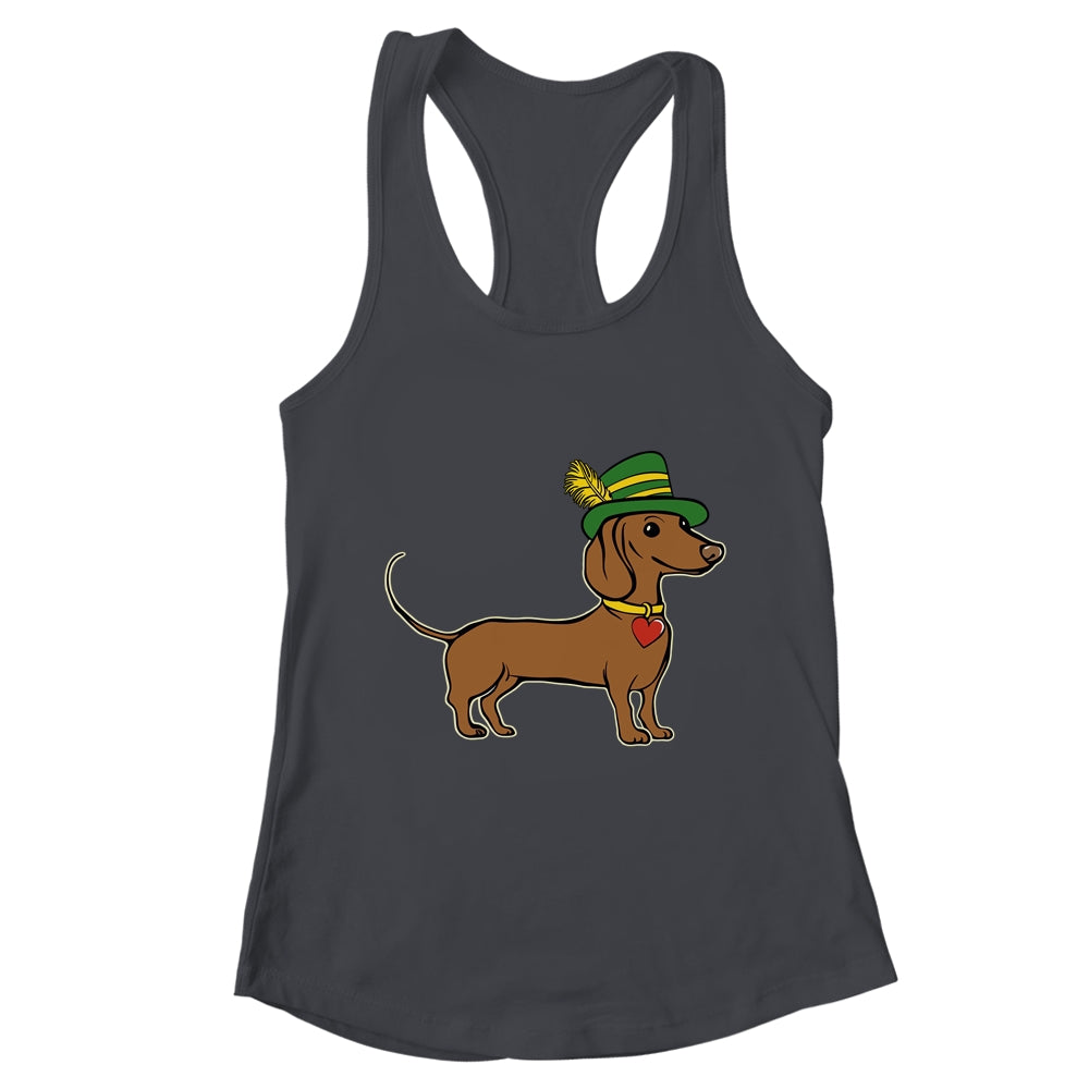 Oktoberfest Dachshund Cute Sausage Dog German For Men Women Shirt & Tank Top | teecentury