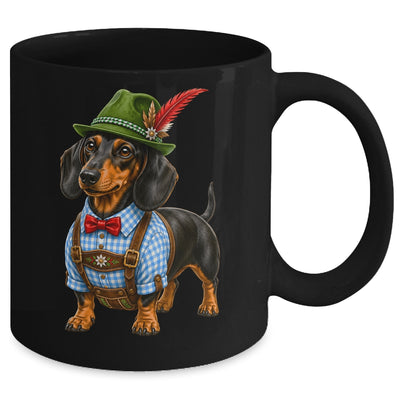 Oktoberfest Dachshund Cute Sausage Dog German Men Women Mug | teecentury