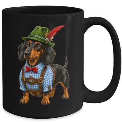 Oktoberfest Dachshund Cute Sausage Dog German Men Women Mug | teecentury