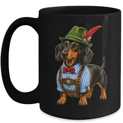 Oktoberfest Dachshund Cute Sausage Dog German Men Women Mug | teecentury