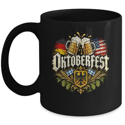 Oktoberfest Drinking Men Women Vintage German Flag Prost Mug | teecentury