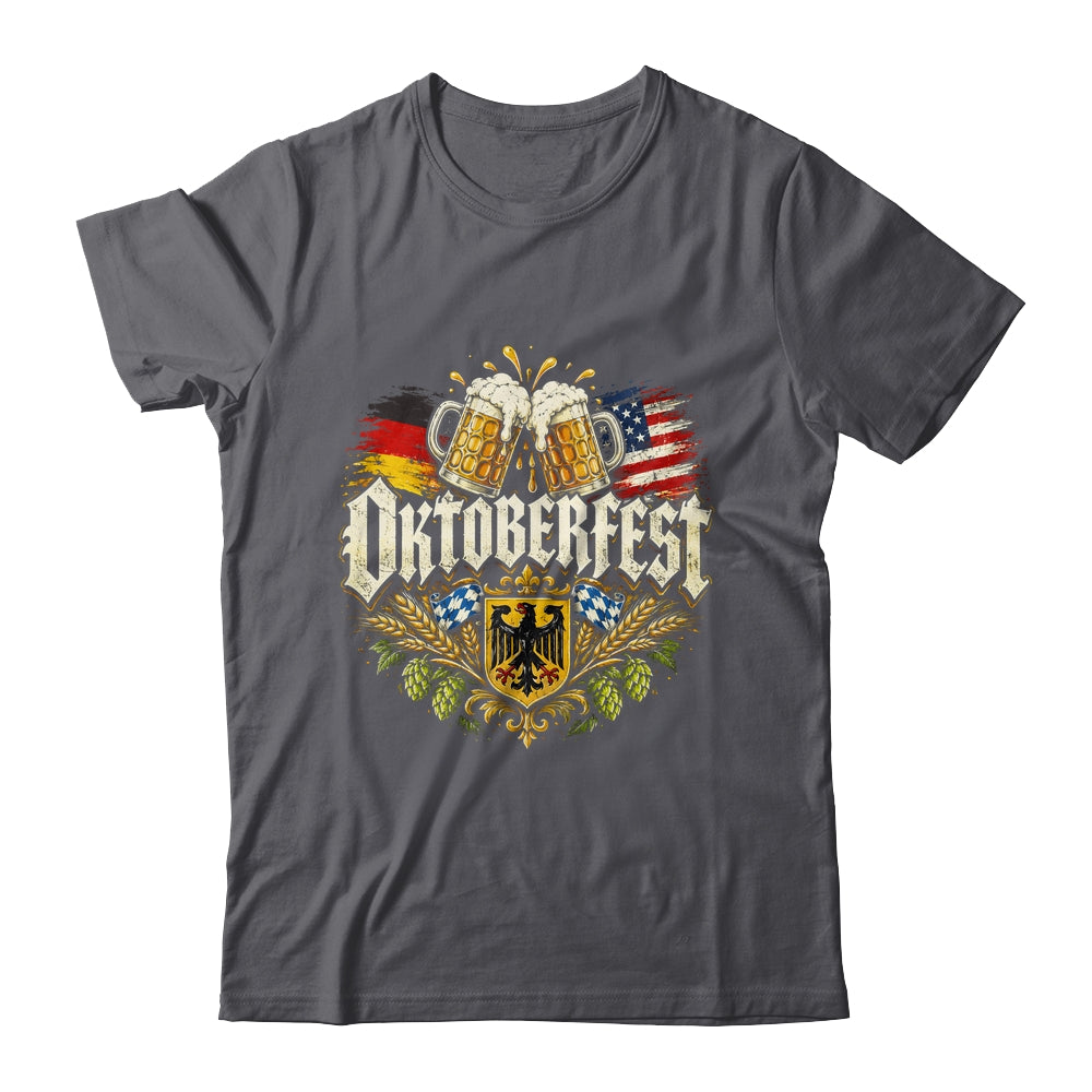 Oktoberfest Drinking Men Women Vintage German Flag Prost Shirt & Hoodie | teecentury