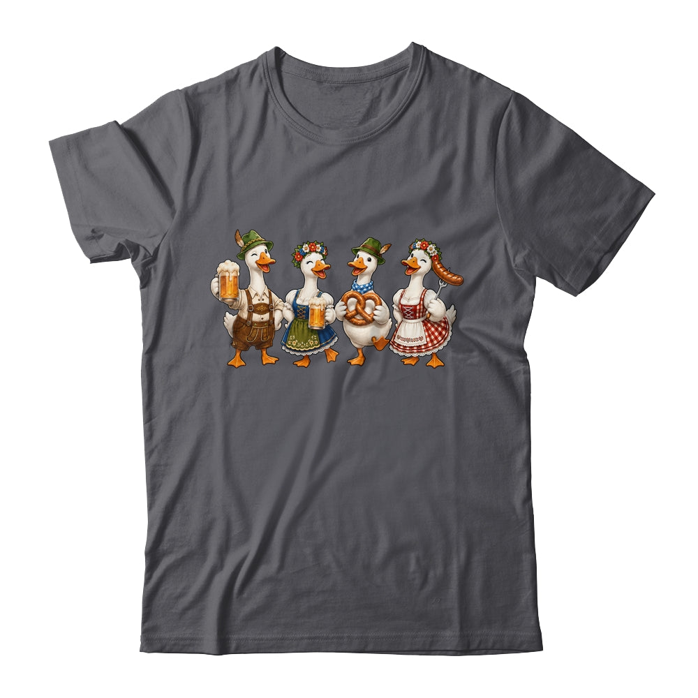 Oktoberfest Ducks Pretzel Sausage Funny German Men Women Shirt & Hoodie | teecentury