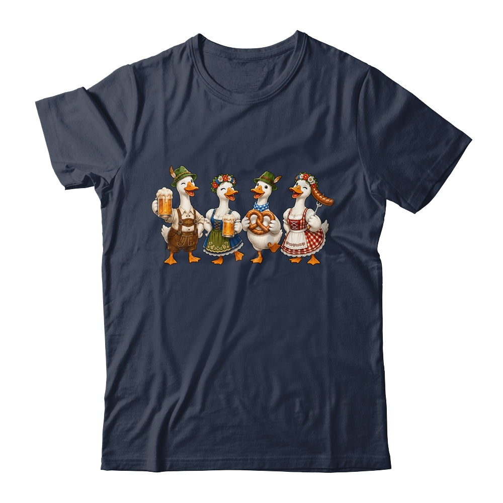 Oktoberfest Ducks Pretzel Sausage Funny German Men Women Shirt & Hoodie | teecentury