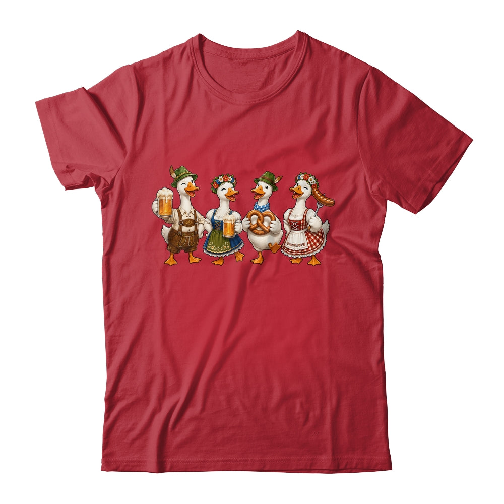 Oktoberfest Ducks Pretzel Sausage Funny German Men Women Shirt & Hoodie | teecentury