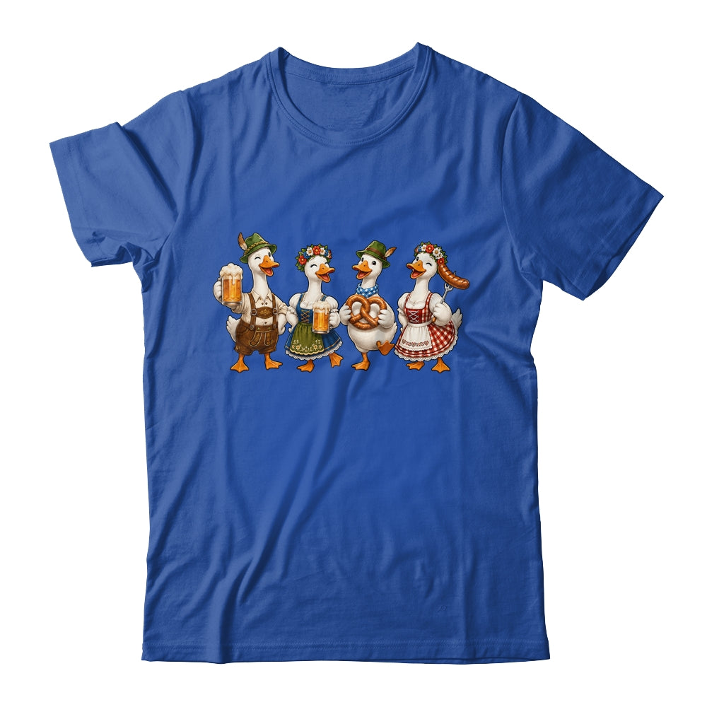 Oktoberfest Ducks Pretzel Sausage Funny German Men Women Shirt & Hoodie | teecentury