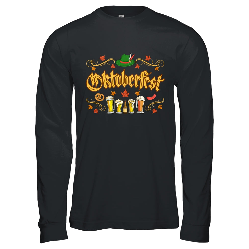 Oktoberfest Fall Autumn Leaves German Costume Women Men Kids Shirt & Hoodie | teecentury