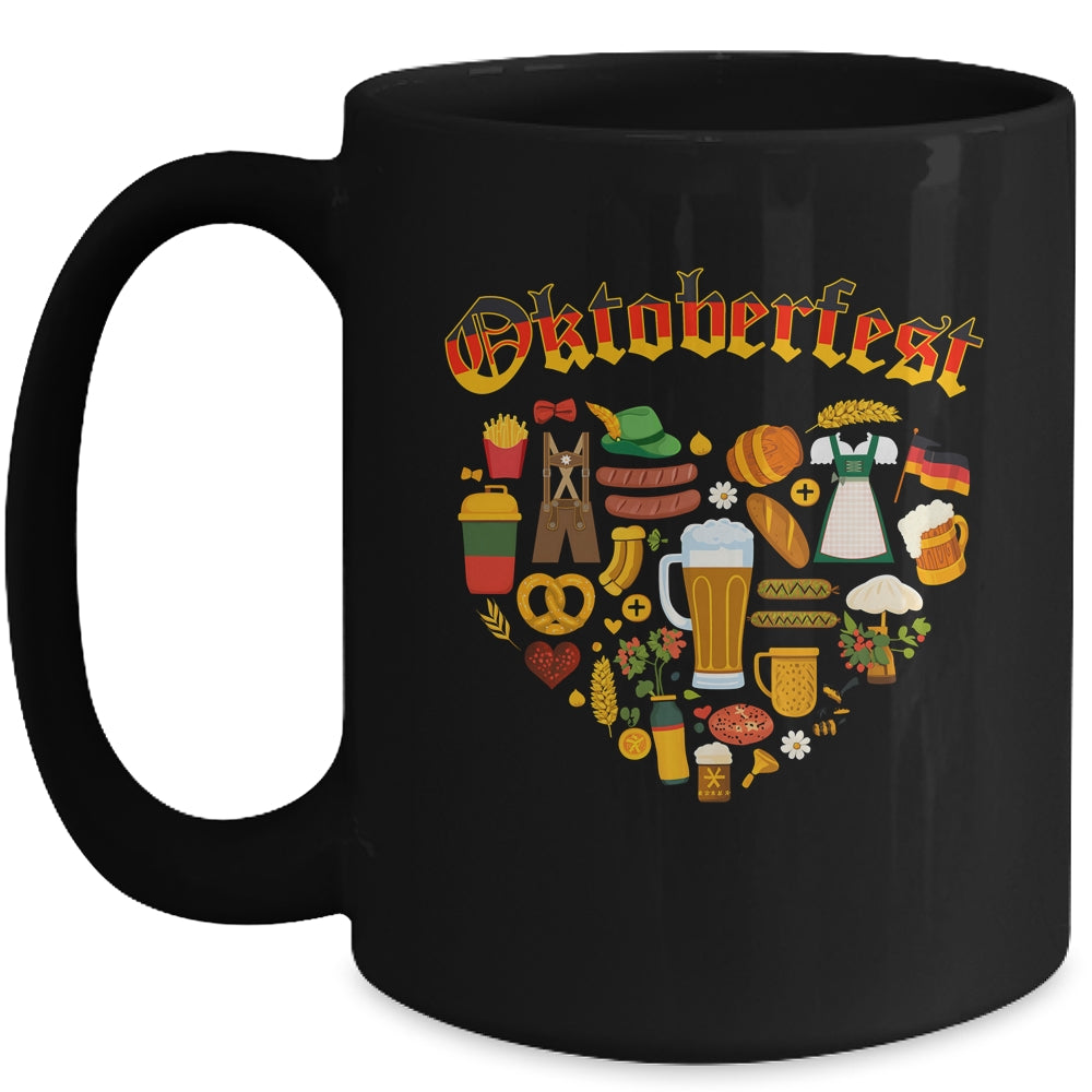 Oktoberfest German Bavarian Women Beer Fest Costumes Funny Mug | teecentury