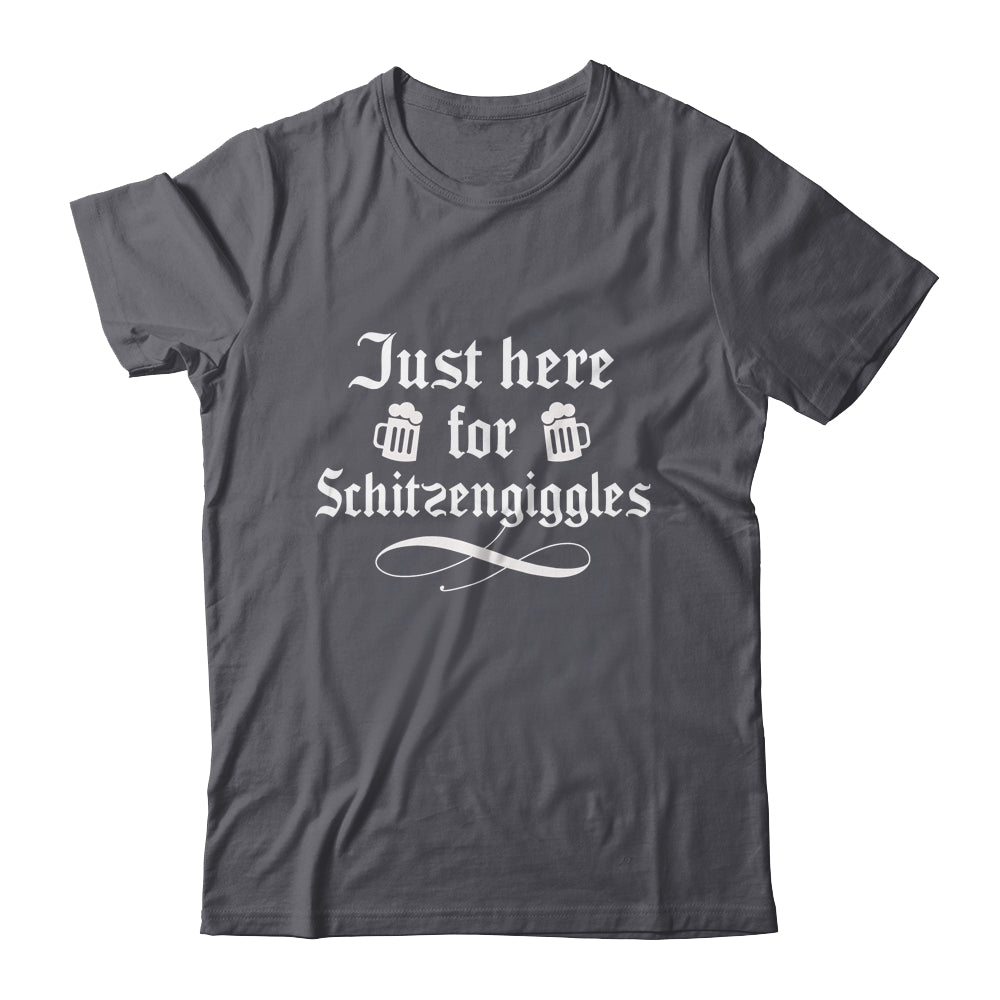 Oktoberfest Here For Schitzengiggles Funny German Men Women Shirt & Hoodie | teecentury