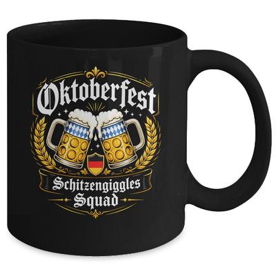 Oktoberfest Schitzengiggles Squad Festival Costumes Outfit Mug | teecentury