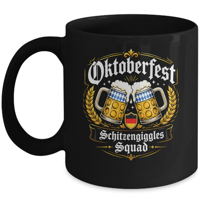 Oktoberfest Schitzengiggles Squad Festival Costumes Outfit Mug | teecentury