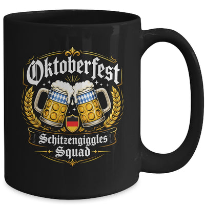 Oktoberfest Schitzengiggles Squad Festival Costumes Outfit Mug | teecentury