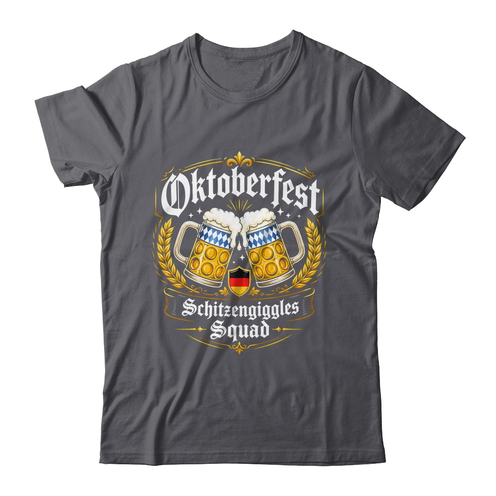 Oktoberfest Schitzengiggles Squad Festival Costumes Outfit Shirt & Hoodie | teecentury